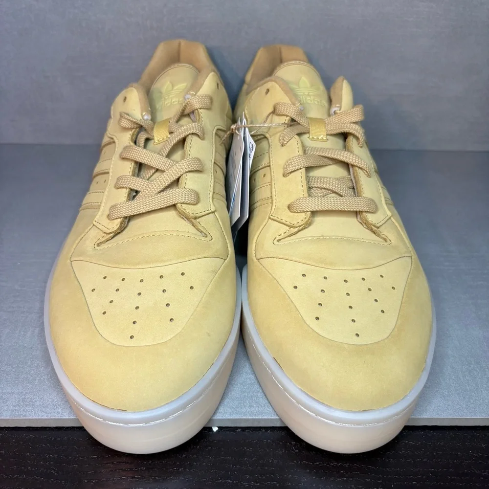 Adidas | NEW! Rivalry Lux Low Shoes - Tan Gold ; Mens 11